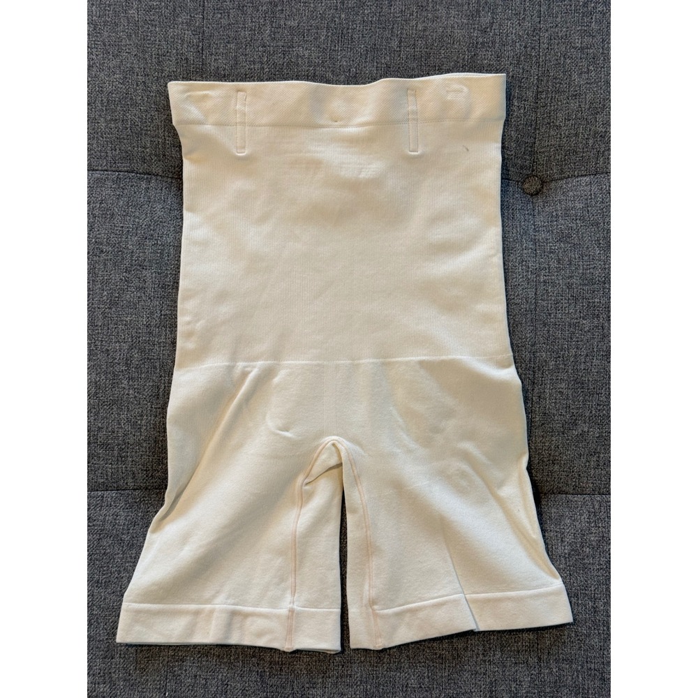 Shapermint Essentials High Waisted Shaper Shorts Sand‎ Beige XS S New - Picture 3 of 3